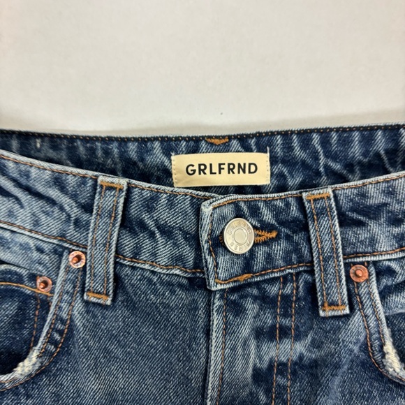 GRLFRND Melanie High Rise Boot Cut Jeans in Los Feliz Size 24 - Picture 8 of 14